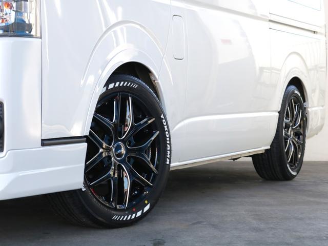 ハイエースバン ロングスーパーGL 〇フロントリップ〇TRDフルエアロ〇ヨコハマタイヤ〇ローダウン2インチ〇LEDテールランプ〇社外ベッドキット〇社外インテリアパネルセット〇アルパイン7インチナビ〇ビルトインETC○ガッツミラーボディ同(31枚目)