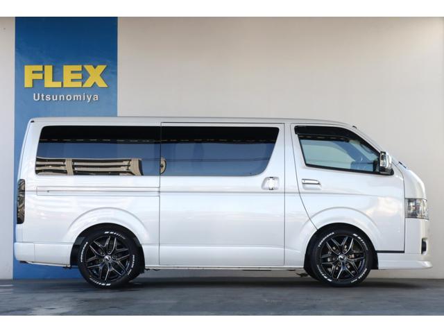 ハイエースバン ロングスーパーGL 〇フロントリップ〇TRDフルエアロ〇ヨコハマタイヤ〇ローダウン2インチ〇LEDテールランプ〇社外ベッドキット〇社外インテリアパネルセット〇アルパイン7インチナビ〇ビルトインETC○ガッツミラーボディ同(48枚目)