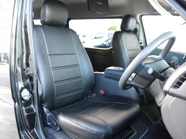 ハイエースワゴン ＧＬ　〇ロＬＥＤテールランプ〇オリジナルフロントリップ〇オーバーフェンダー〇グッドイヤーナスカータイヤ〇アルパイン１１インチナビ〇アルパイン後席モニター〇ＥＴＣ２．０〇オリジナルベッドキット〇シートカバー○（14枚目）