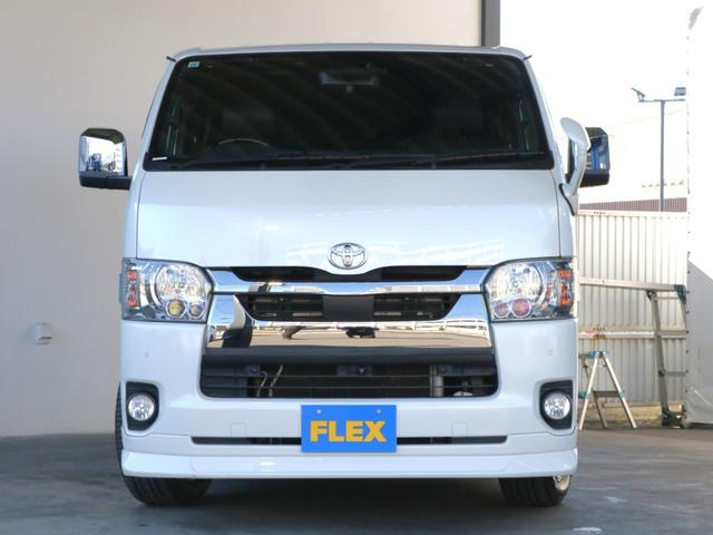 ハイエースバン スーパーＧＬ　ダークプライムＩＩ　○ローダウン２インチ○グッドイヤーナスカータイヤ○オリジナルフロントスポイラー○７インチワイドナビ○ＥＴＣ２．０○フィルム施工○エンジンルームフェリソニ施工○エンジンルームカバー○オリジナルベッドキッ（68枚目）