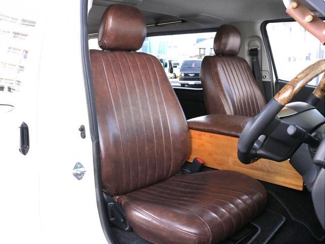 ハイエースバン ロングスーパーＧＬ　○前後バンパーマットブラック○メッキパーツ・各所マットブラック塗装○ガッツミラーレスフェンダー○オーバーフェンダーマットブラック○ローダウン○社外スタビライザー　前後○オリジナル　ショックアブソーバー（17枚目）