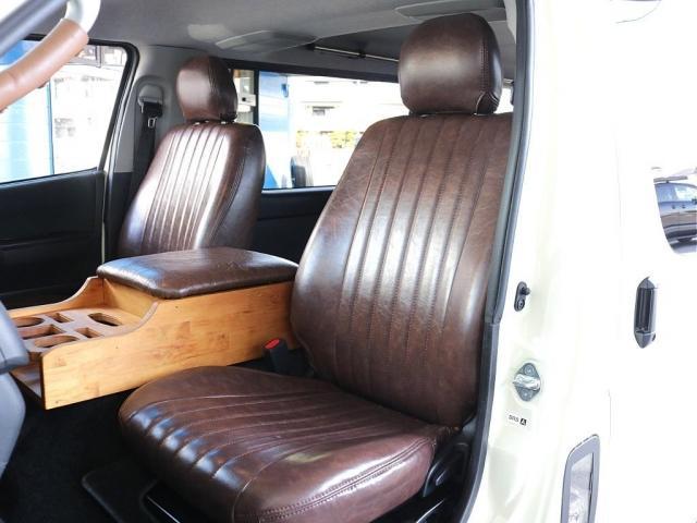 ハイエースバン ロングスーパーＧＬ　○前後バンパーマットブラック○メッキパーツ・各所マットブラック塗装○ガッツミラーレスフェンダー○オーバーフェンダーマットブラック○ローダウン○社外スタビライザー　前後○オリジナル　ショックアブソーバー（18枚目）