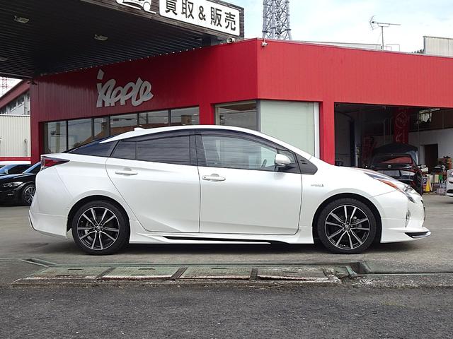 プリウス Aツーリングセレクション セーフティセンスP ブラインドスポットモニター インテリジェントクリアランスソナー LEDヘッドランプ バックカメラ モデリスタエアロ ヘッドアップディスプレイ 9型SDナビ DSZT-YC4T(8枚目)