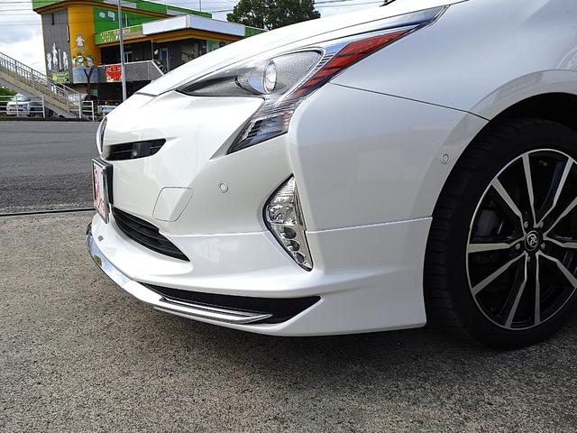 プリウス Aツーリングセレクション セーフティセンスP ブラインドスポットモニター インテリジェントクリアランスソナー LEDヘッドランプ バックカメラ モデリスタエアロ ヘッドアップディスプレイ 9型SDナビ DSZT-YC4T(14枚目)