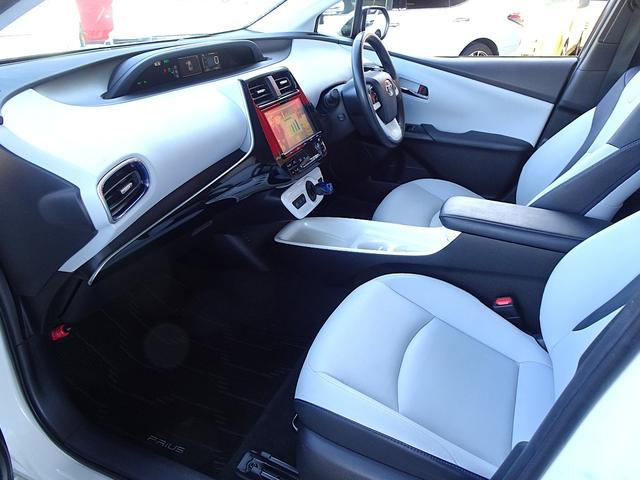 プリウス Aツーリングセレクション セーフティセンスP ブラインドスポットモニター インテリジェントクリアランスソナー LEDヘッドランプ バックカメラ モデリスタエアロ ヘッドアップディスプレイ 9型SDナビ DSZT-YC4T(28枚目)