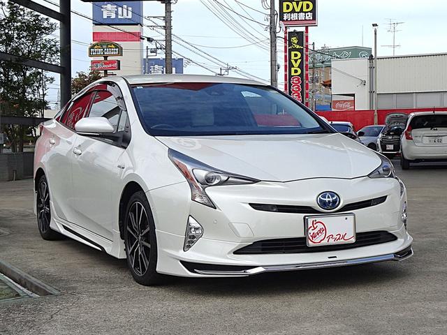 プリウス Aツーリングセレクション セーフティセンスP ブラインドスポットモニター インテリジェントクリアランスソナー LEDヘッドランプ バックカメラ モデリスタエアロ ヘッドアップディスプレイ 9型SDナビ DSZT-YC4T(43枚目)