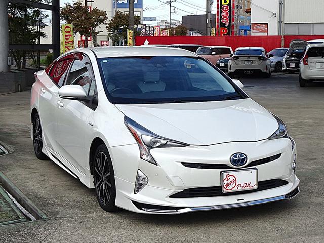 プリウス Aツーリングセレクション セーフティセンスP ブラインドスポットモニター インテリジェントクリアランスソナー LEDヘッドランプ バックカメラ モデリスタエアロ ヘッドアップディスプレイ 9型SDナビ DSZT-YC4T(44枚目)