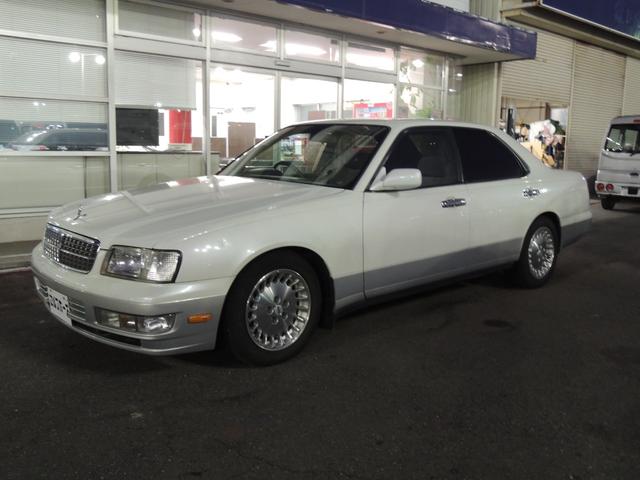 セドリック ブロアム 社外ナビ 地デジ ETC パワーシート(15枚目)