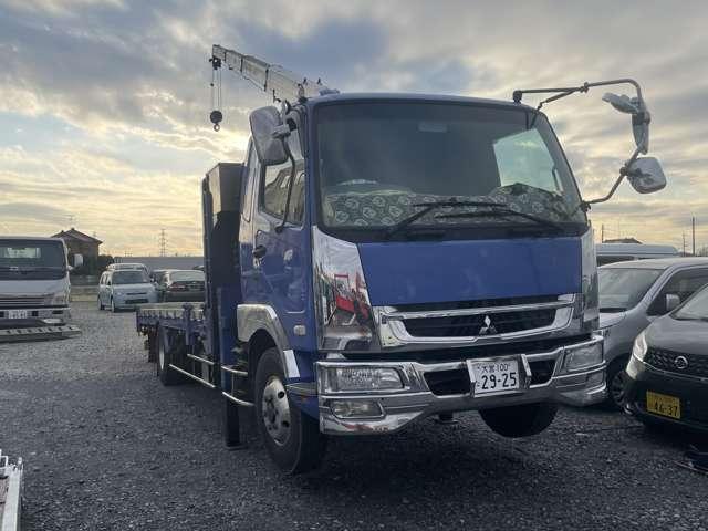 ファイター 　４トン　ワイド　４段クレーン　エアサス　修復歴無　差し違いアウトリガー　ラジコン　造りボディ　アルミブロック　カーナビ　ＥＴＣ　電動確認ミラー　メッキパーツ（15枚目）