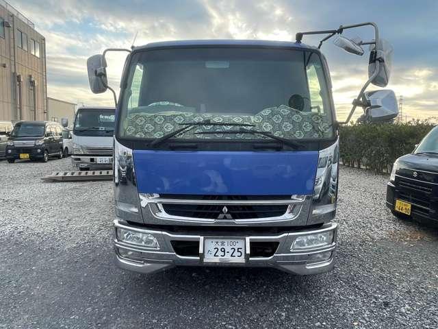 ファイター 　４トン　ワイド　４段クレーン　エアサス　修復歴無　差し違いアウトリガー　ラジコン　造りボディ　アルミブロック　カーナビ　ＥＴＣ　電動確認ミラー　メッキパーツ（18枚目）