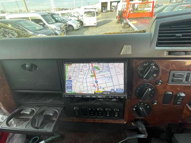 ファイター 　４トン　ワイド　４段クレーン　エアサス　修復歴無　差し違いアウトリガー　ラジコン　造りボディ　アルミブロック　カーナビ　ＥＴＣ　電動確認ミラー　メッキパーツ（36枚目）