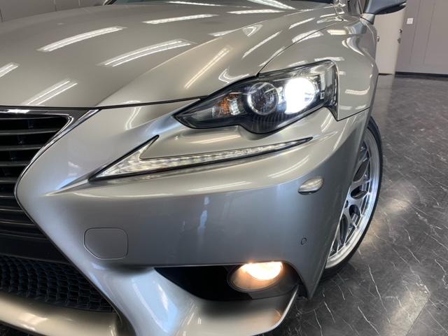 IS300h バージョンL 黒革エアシート&ヒーター ブラインドスポットモニター クルーズコントロール 18インチAW パドルシフト クリアランスソナー コーナービューカメラ 純正ナビ フルセグTV Bカメラ 禁煙車(17枚目)