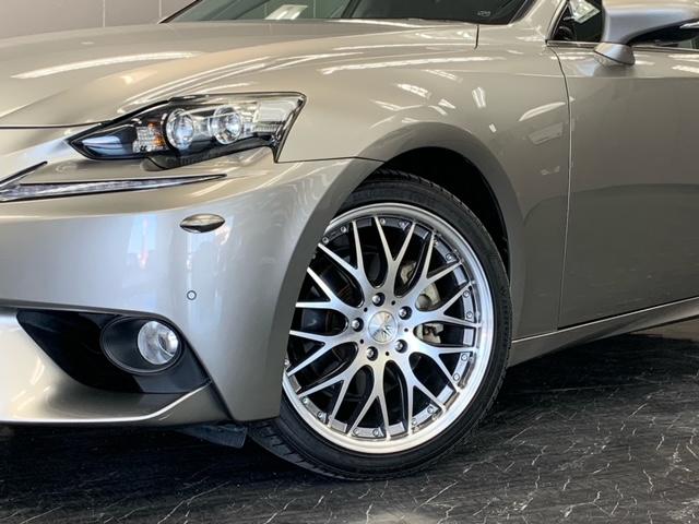 IS300h バージョンL 黒革エアシート&ヒーター ブラインドスポットモニター クルーズコントロール 18インチAW パドルシフト クリアランスソナー コーナービューカメラ 純正ナビ フルセグTV Bカメラ 禁煙車(19枚目)