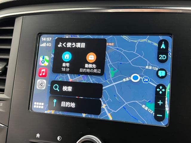 ルノー　スポール　純正タッチスクリーンオーディオ　ＣａｒＰｌａｙ　ＢＴ＆ＵＳＢ　ＥＴＣ２．０　レーダークルーズ　車線逸脱　衝突軽減　ＢＳＭ　Ｂｒｅｍｂｏ赤キャリパー　ＬＥＤオートライト　純正１９ＡＷ　ＲＳドライブ(41枚目)