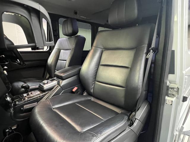 Ｇクラス Ｇ３５０　ブルーテック　ロング　ラグジュアリーＰＫＧ　距離無制限１年保証　ＳＲ　黒革　前後席ヒーター　ディストロニック＋　ＢＳＭ　純正ナビ　ＤＴＶ　ＢＴ＆ＵＳＢ　ＥＴＣ２．０　ＨＩＤオートライト＆ＬＥＤフォグ　純正１８ＡＷ（23枚目）