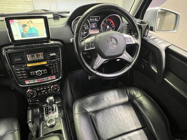 Ｇクラス Ｇ３５０　ブルーテック　ロング　ラグジュアリーＰＫＧ　距離無制限１年保証　ＳＲ　黒革　前後席ヒーター　ディストロニック＋　ＢＳＭ　純正ナビ　ＤＴＶ　ＢＴ＆ＵＳＢ　ＥＴＣ２．０　ＨＩＤオートライト＆ＬＥＤフォグ　純正１８ＡＷ（27枚目）
