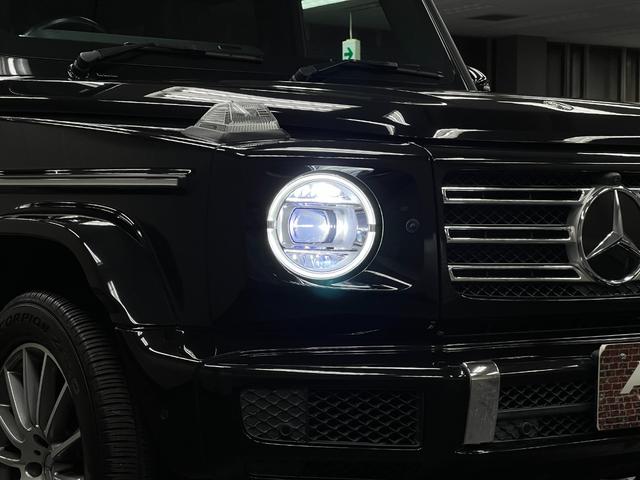 Ｇクラス Ｇ３５０ｄ　ＡＭＧライン　ラグジュアリー＆レーダーセーフティＰＫＧ　アダプティブダンピング　電動ステップ　マルチビームＬＥＤ　３６０カメラ　赤ステッチ黒革　純正ナビ　林檎カープレイ　ＤＴＶ　純正２０ＡＷ　２３年製ピレリ装着（18枚目）