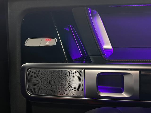 Ｇクラス Ｇ３５０ｄ　ＡＭＧライン　ラグジュアリー＆レーダーセーフティＰＫＧ　アダプティブダンピング　電動ステップ　マルチビームＬＥＤ　３６０カメラ　赤ステッチ黒革　純正ナビ　林檎カープレイ　ＤＴＶ　純正２０ＡＷ　２３年製ピレリ装着（28枚目）