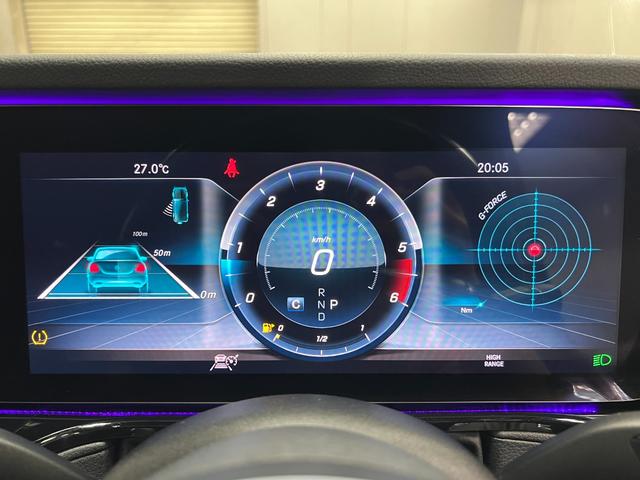 Ｇクラス Ｇ３５０ｄ　ＡＭＧライン　ラグジュアリー＆レーダーセーフティＰＫＧ　アダプティブダンピング　電動ステップ　マルチビームＬＥＤ　３６０カメラ　赤ステッチ黒革　純正ナビ　林檎カープレイ　ＤＴＶ　純正２０ＡＷ　２３年製ピレリ装着（50枚目）