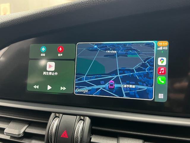 ジュリア ヴェローチェ　距離無制限１年保証　黒革　Ｓヒーター　林檎カープレイ＆アンドロイドオート　Ｈａｒｍａｎ＆Ｋａｒｄｏｎ　純正１８ＡＷ　レーダークルーズ　Ｂカメラ　衝突軽減＆車線保持＆死角補助　ソナー　純正ドラレコ　禁煙（36枚目）