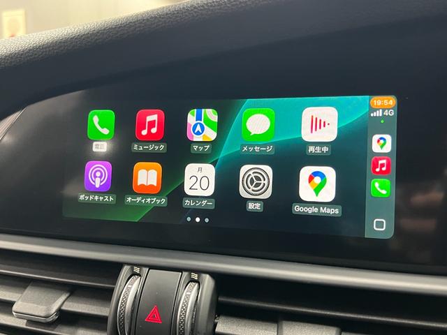 ジュリア ヴェローチェ　距離無制限１年保証　黒革　Ｓヒーター　林檎カープレイ＆アンドロイドオート　Ｈａｒｍａｎ＆Ｋａｒｄｏｎ　純正１８ＡＷ　レーダークルーズ　Ｂカメラ　衝突軽減＆車線保持＆死角補助　ソナー　純正ドラレコ　禁煙（37枚目）