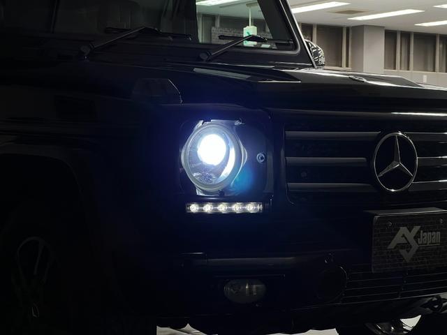 Gクラス G350 ブルーテック ラグジュアリーPKG 距離無制限1年保証 サンルーフ 黒革 前後席ヒーター ディストロニック+ BSM 純正ナビ DTV BT&USB ETC2.0 HIDオートライト 純正18AW 禁煙車 記録簿(18枚目)