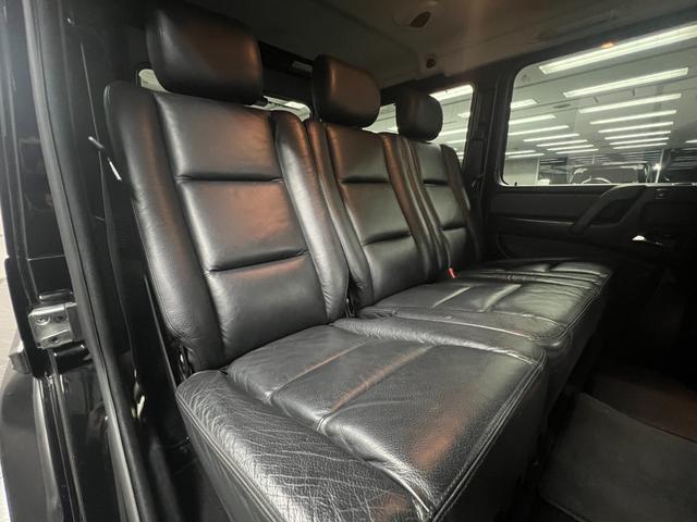 Gクラス G350 ブルーテック ラグジュアリーPKG 距離無制限1年保証 サンルーフ 黒革 前後席ヒーター ディストロニック+ BSM 純正ナビ DTV BT&USB ETC2.0 HIDオートライト 純正18AW 禁煙車 記録簿(24枚目)
