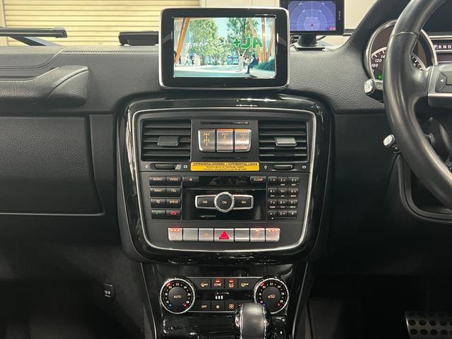 Gクラス G350 ブルーテック ラグジュアリーPKG 距離無制限1年保証 サンルーフ 黒革 前後席ヒーター ディストロニック+ BSM 純正ナビ DTV BT&USB ETC2.0 HIDオートライト 純正18AW 禁煙車 記録簿(30枚目)