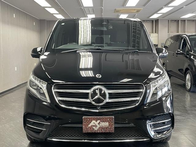 Vクラス V220d スポーツ 距離無制限1年保証 RSP LEDオートハイビーム 全方位カメラ 後席モニター 純正ナビ DTV Bluetooth キーレス ETC2.0 純正19AW 禁煙車 電動両側パワスラ 電動トランク(6枚目)