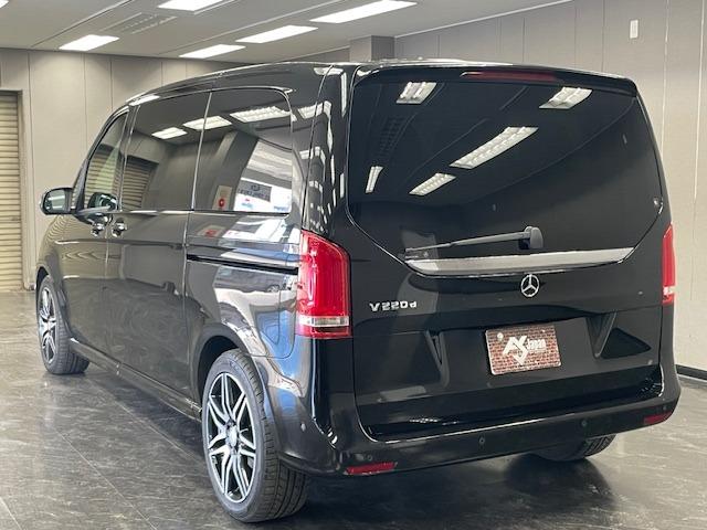 Vクラス V220d スポーツ 距離無制限1年保証 RSP LEDオートハイビーム 全方位カメラ 後席モニター 純正ナビ DTV Bluetooth キーレス ETC2.0 純正19AW 禁煙車 電動両側パワスラ 電動トランク(10枚目)