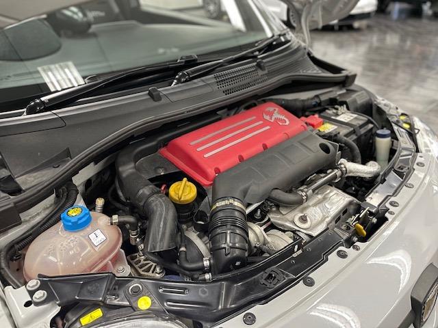 アバルト595 コンペティツィオーネ 5MT 後期 右ハンドル 距離無制限1年保証 純正ディスプレイオーディオ Bluetooth Brembo赤キャリパー レコモン アルカンターラコンビシート 純正17AW ETC Rソナー 禁煙車(41枚目)