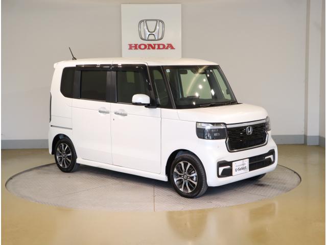 Ｎ－ＢＯＸカスタム ベースグレード　ＵＳＢ接続　ＣＭＢＳ　Ｄレコ　ベンチシート　オートエアコン　スマートキ　ＬＥＤ　盗難防止装置　クルコン　ＥＴＣ　バックカメラ　フルセグＴＶ　パワーステアリング　エアバッグ　ＥＳＣ（9枚目）