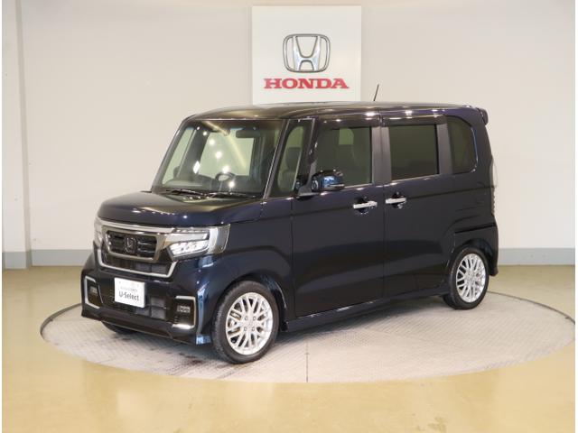 N-BOXカスタム Lターボ 地デジチューナー 衝突軽減ブレーキサポート LEDヘッドライ アイドリングS ターボエンジン PS カーテンエアバック シートヒータ エアバック スマートキープッシュスタート USB AAC(3枚目)