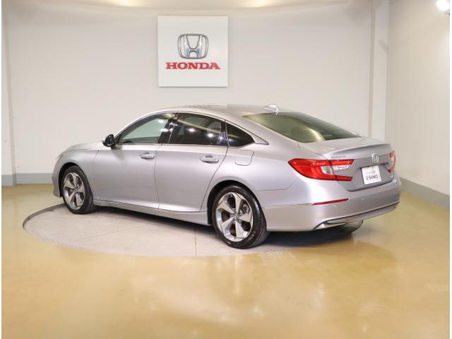 アコード EX カーテンエアバッグ イモビ 追突軽減ブレーキ オートエアコン LEDヘッドライト パワ-シ-ト 皮シート 横滑り防止装置 地デジフルセグ スマキー シートヒーター USB接続 コーナーセンサー(5枚目)