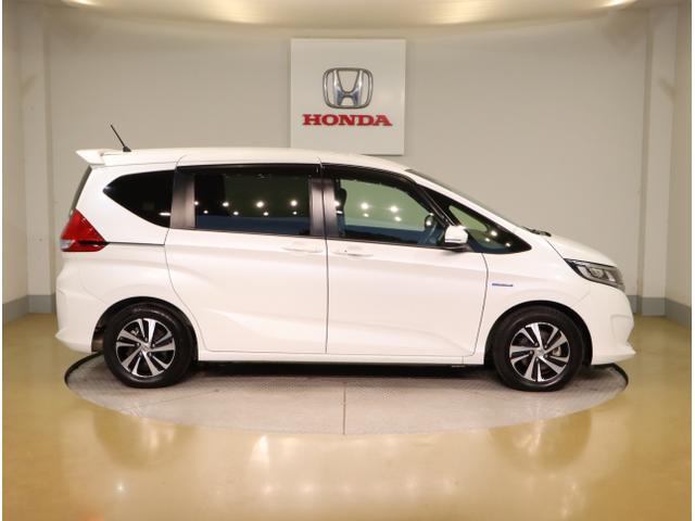 フリードハイブリッド ハイブリッド・EX 地デジフルセグTV シ-トヒ-タ- USB接続 リヤカメラ LEDライト フルオートエアコン ABS ドラレコ付 DVD再生可 ウォークスルー サイドエアバッグ キーフリー(8枚目)