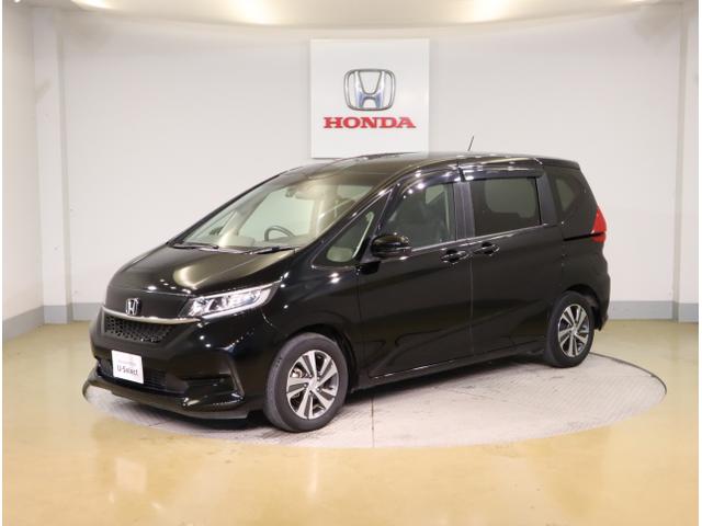 フリード+ G 衝突被害軽減システム シ-トヒ-タ- 盗難防止装置 アイドリングストップ 両側パワースライドドア LEDヘッド Rカメ ESC エアバック ETC車載器 パワーウインドウ スマートキー ABS(4枚目)