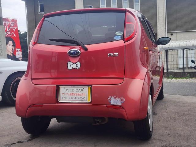 Ｒ２ ｉ　５速マニュアル　車検令和８年６月１５日　走行距離５１１０７ＫＭ　修復歴　無し　キーレスエントリー運転席エアバッグフロントフォグランプＢドアバイザー８（8枚目）