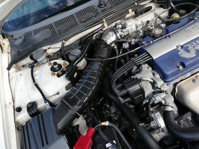 アコード ＳｉＲ－Ｔ　５速マニュアル　タイミングベルト交換済みステカ有　車高調　社外　１５インチ　アルミホイール　ＥＴＣ　ネ社タトマフラー社外ステアリング　キーレス　ＥＴＣサンルーフ車検９年４月２９日７５（26枚目）