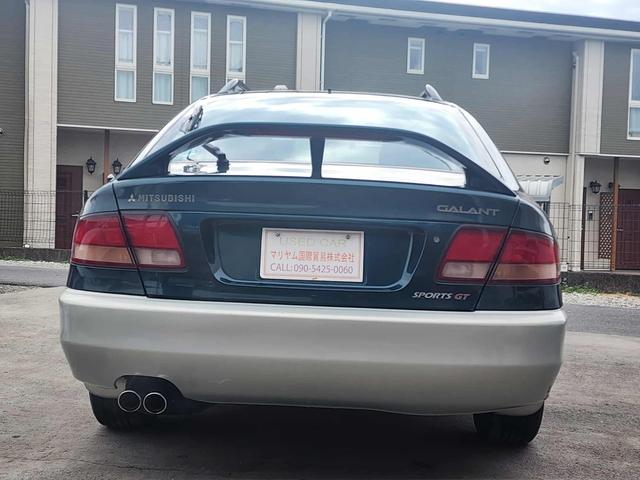 ギャランスポーツ スポーツGT 5速マニュアルミッション車走行距離55769KMサンルーフ アルミホイール運転席エアバッグ助手席エアバッグ2000DOHC-MPI-TURBO/4WDGALANTETERNA/EMERAUDE92(3枚目)