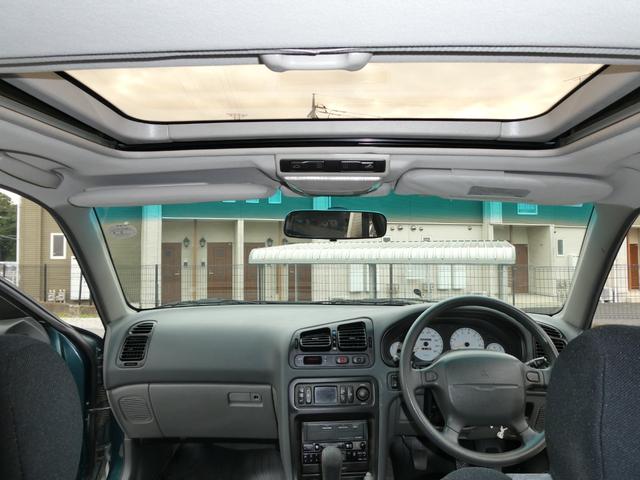 ギャランスポーツ スポーツGT 5速マニュアルミッション車走行距離55769KMサンルーフ アルミホイール運転席エアバッグ助手席エアバッグ2000DOHC-MPI-TURBO/4WDGALANTETERNA/EMERAUDE92(11枚目)