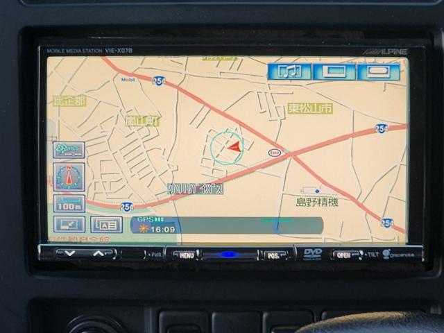 テラノ ワイド　Ｒ３ｍ　ディーゼル　車車検Ｒ９年５月１５日社外ナビ　Ｆグリルガード／運転席エアバッグ　アルミホイール　修復歴　無しフロントフォグランプ　ＡＢＳ５６（10枚目）