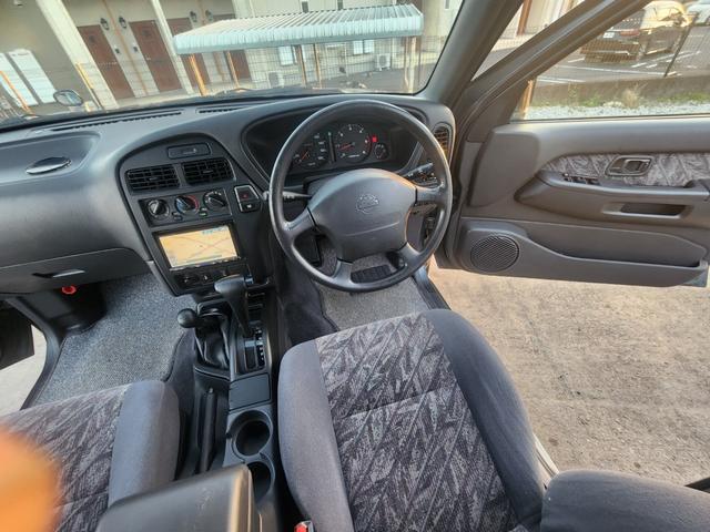 テラノ ワイド　Ｒ３ｍ　ディーゼル　車車検Ｒ９年５月１５日社外ナビ　Ｆグリルガード／運転席エアバッグ　アルミホイール　修復歴　無しフロントフォグランプ　ＡＢＳ５６（31枚目）