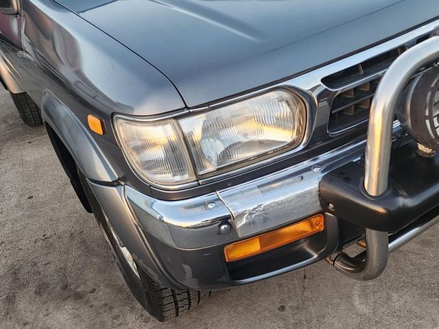 テラノ ワイド　Ｒ３ｍ　ディーゼル　車車検Ｒ９年５月１５日社外ナビ　Ｆグリルガード／運転席エアバッグ　アルミホイール　修復歴　無しフロントフォグランプ　ＡＢＳ５６（43枚目）