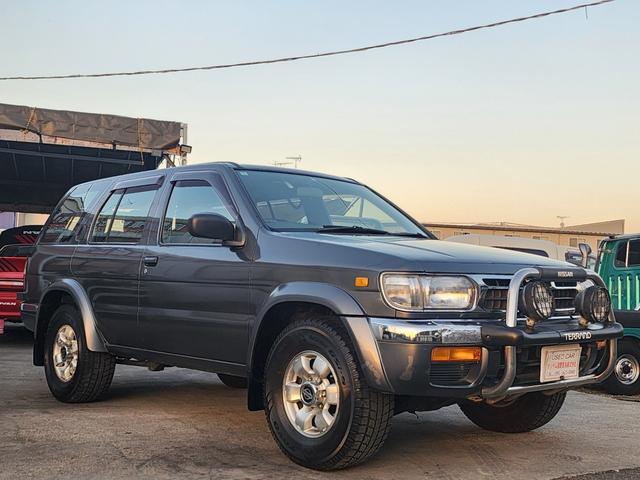 テラノ ワイド　Ｒ３ｍ　ディーゼル　車車検Ｒ９年５月１５日社外ナビ　Ｆグリルガード／運転席エアバッグ　アルミホイール　修復歴　無しフロントフォグランプ　ＡＢＳ５６（78枚目）