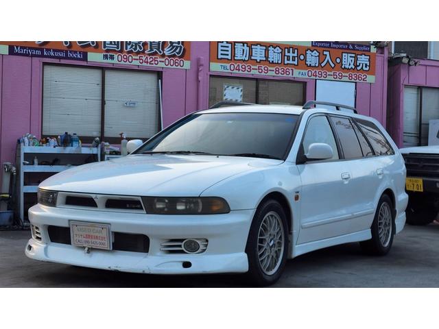 三菱車　レグナム　VR-4 エンブレム　前後