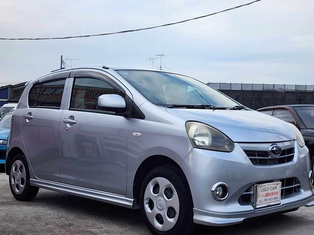 プレオプラス ＬＡ　車検８年３月２７日４ＷＤ車　アイドリングストップキーレスエントリー修復歴　無し盗難防止システム　衝突安全ボディ運転席エアバッグ　助手席エアバッグフォグランプ１７　３２４（6枚目）