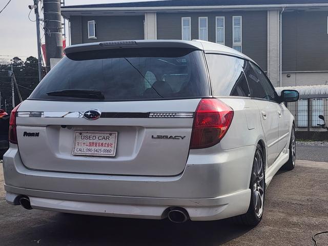 レガシィツーリングワゴン ２．０ＧＴ　サンルーフ　社外アルミホイール　ウィンカー付きドアミラー車検２年実施　必見オススメです　４ＷＤ車　ターボ車運転席エアバッグ　助手席エアバッグ　パワーシートキーレスエントリー社外　ナビ　　２５　２５６（8枚目）
