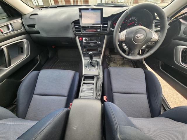 レガシィツーリングワゴン ２．０ＧＴ　サンルーフ　社外アルミホイール　ウィンカー付きドアミラー車検２年実施　必見オススメです　４ＷＤ車　ターボ車運転席エアバッグ　助手席エアバッグ　パワーシートキーレスエントリー社外　ナビ　　２５　２５６（15枚目）