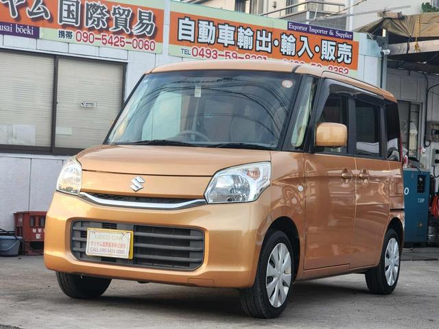 スペーシア Ｇ　車検９年５月１６日１６純正ナビ　ＴＶ　プッシュスタート　スマートキー　ベンチシート　シートヒーター両側スライドドア　アイドリングストップ　ＥＴＣ　盗難防止システム衝突安全ボディバックカメラ１０　２１５（7枚目）