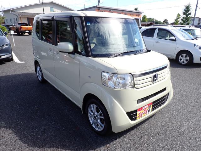 N-BOX G・Lパッケージ ワンオーナー 純正ナビ 地デジTV Bカメラ 左側Pスライド Pスタート Sキー(12枚目)